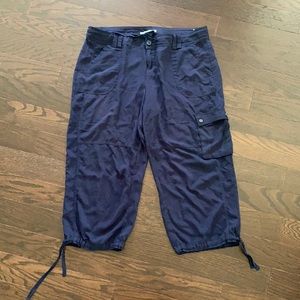 Maurices Rayon loose fit capris